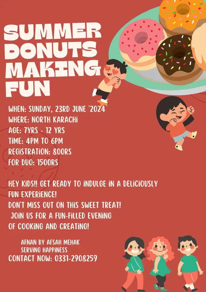 Summer Donut Making Fun