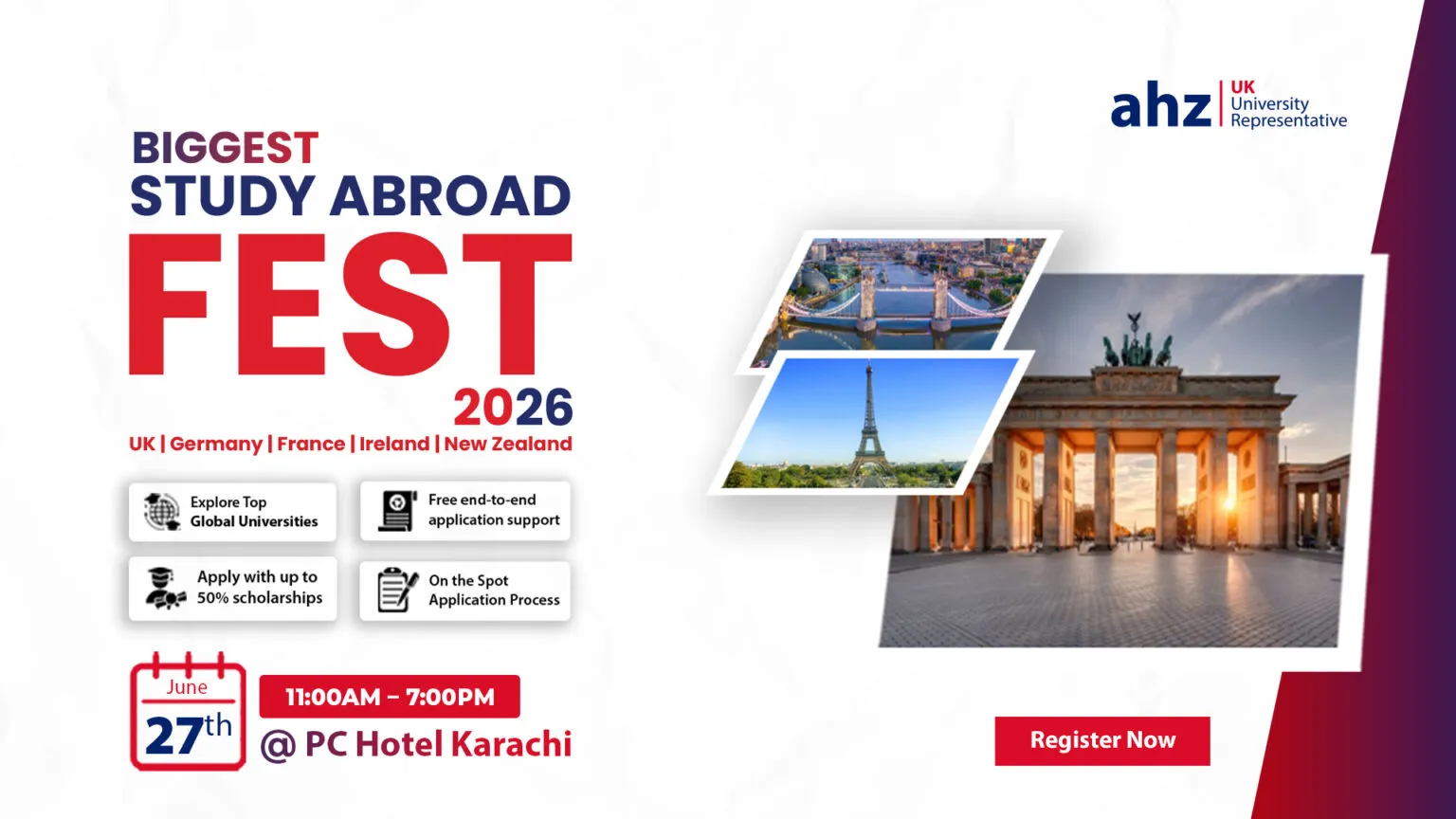AHZ Biggest Study Abroad Fest 2026