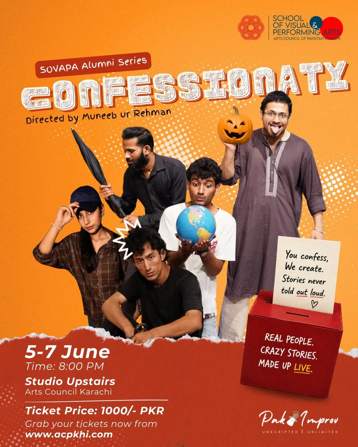 Confessionaty - Improvisational Theatre
